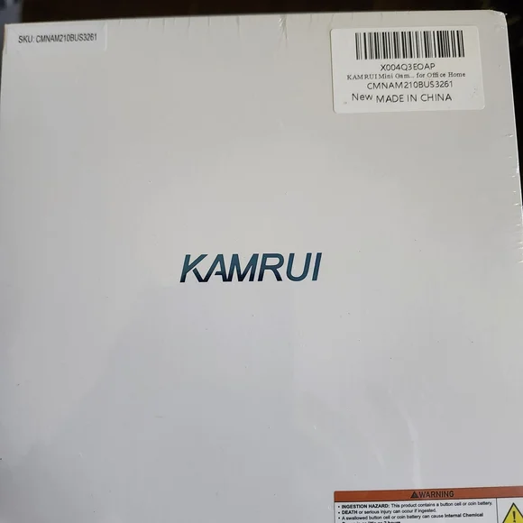 New In Package KAMRUI Mini PC Black AM21 32Gb RAM 1TB ROM - Picture 3 of 3